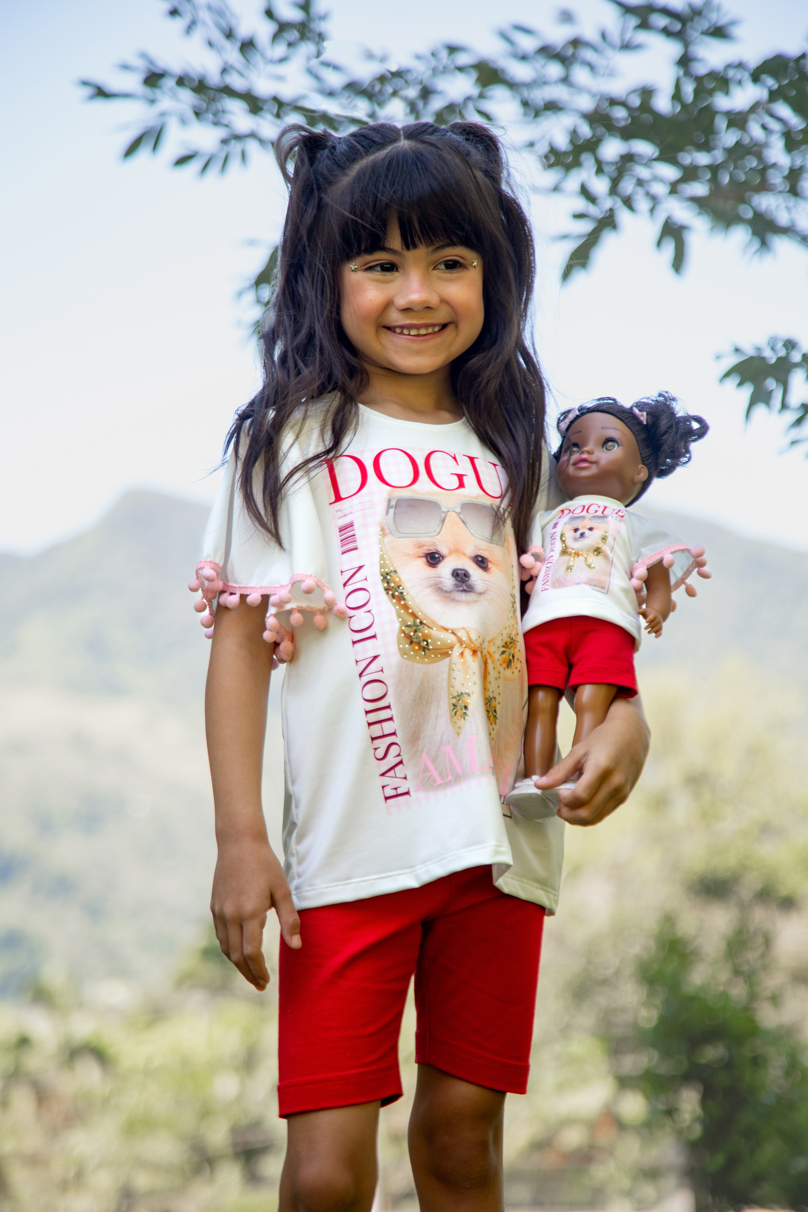 Conjunto Dogue com short ciclista