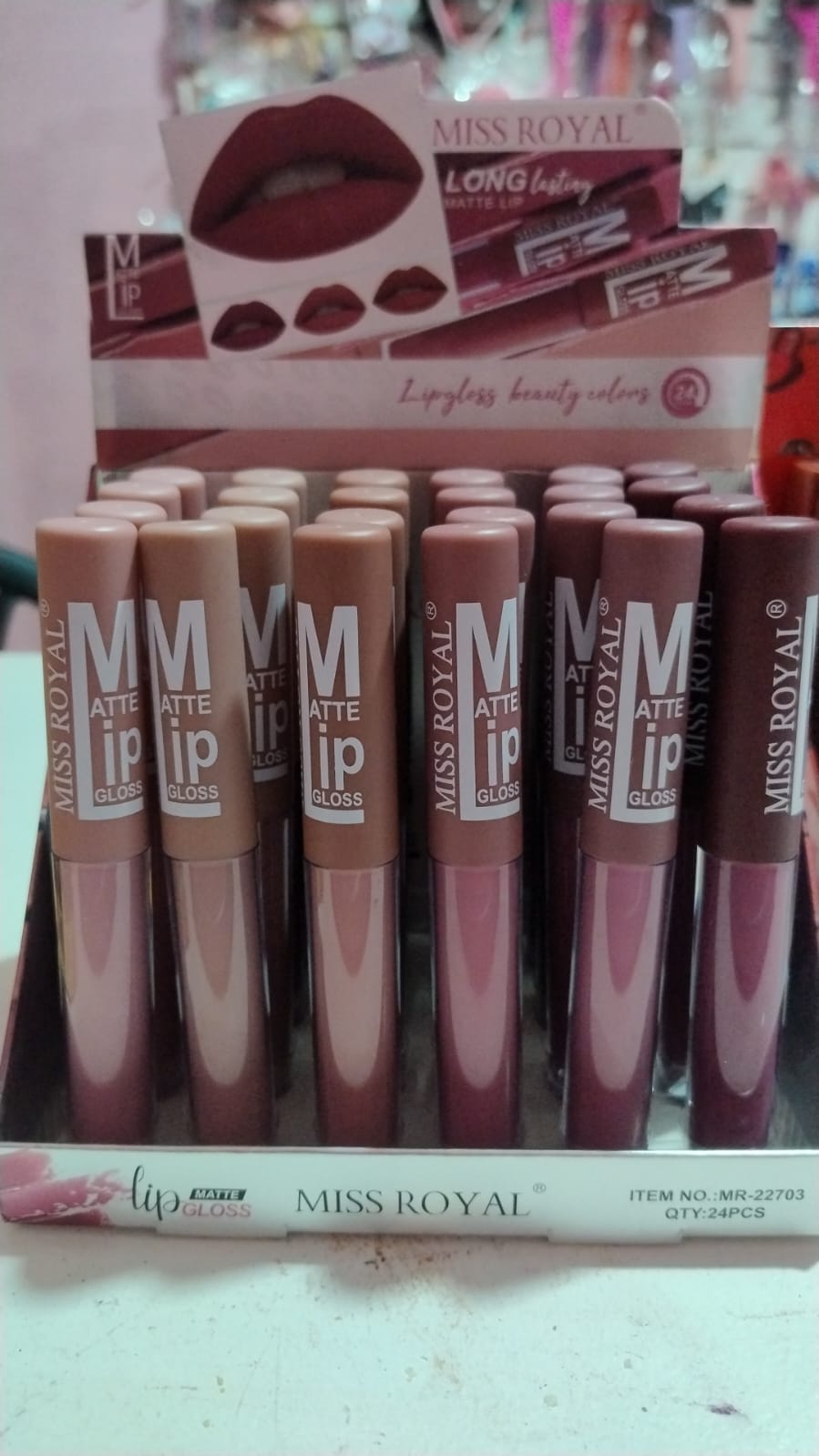 lip gloss matte miss royal