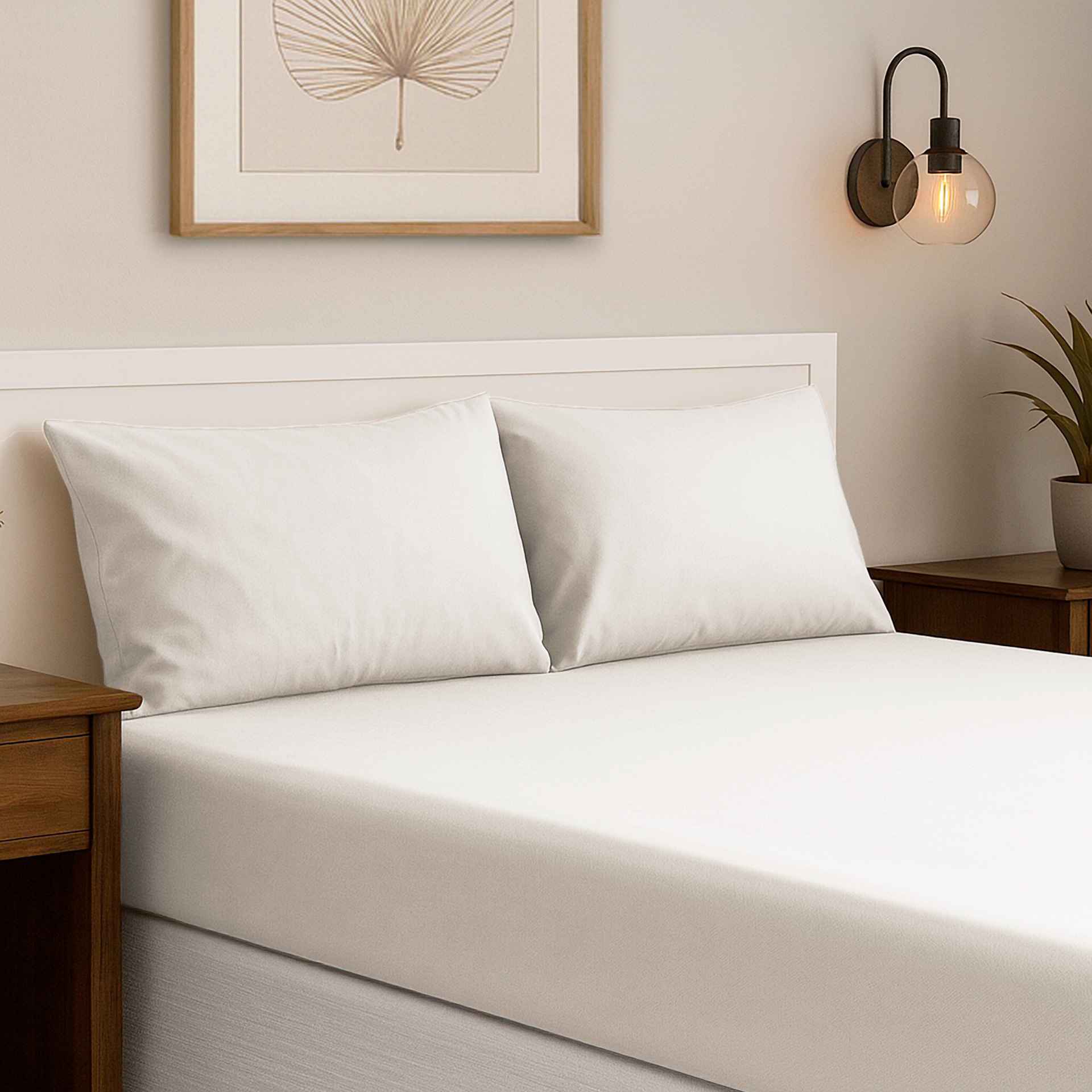 Jogo de Lençol 3 Peças Micropercal Liso