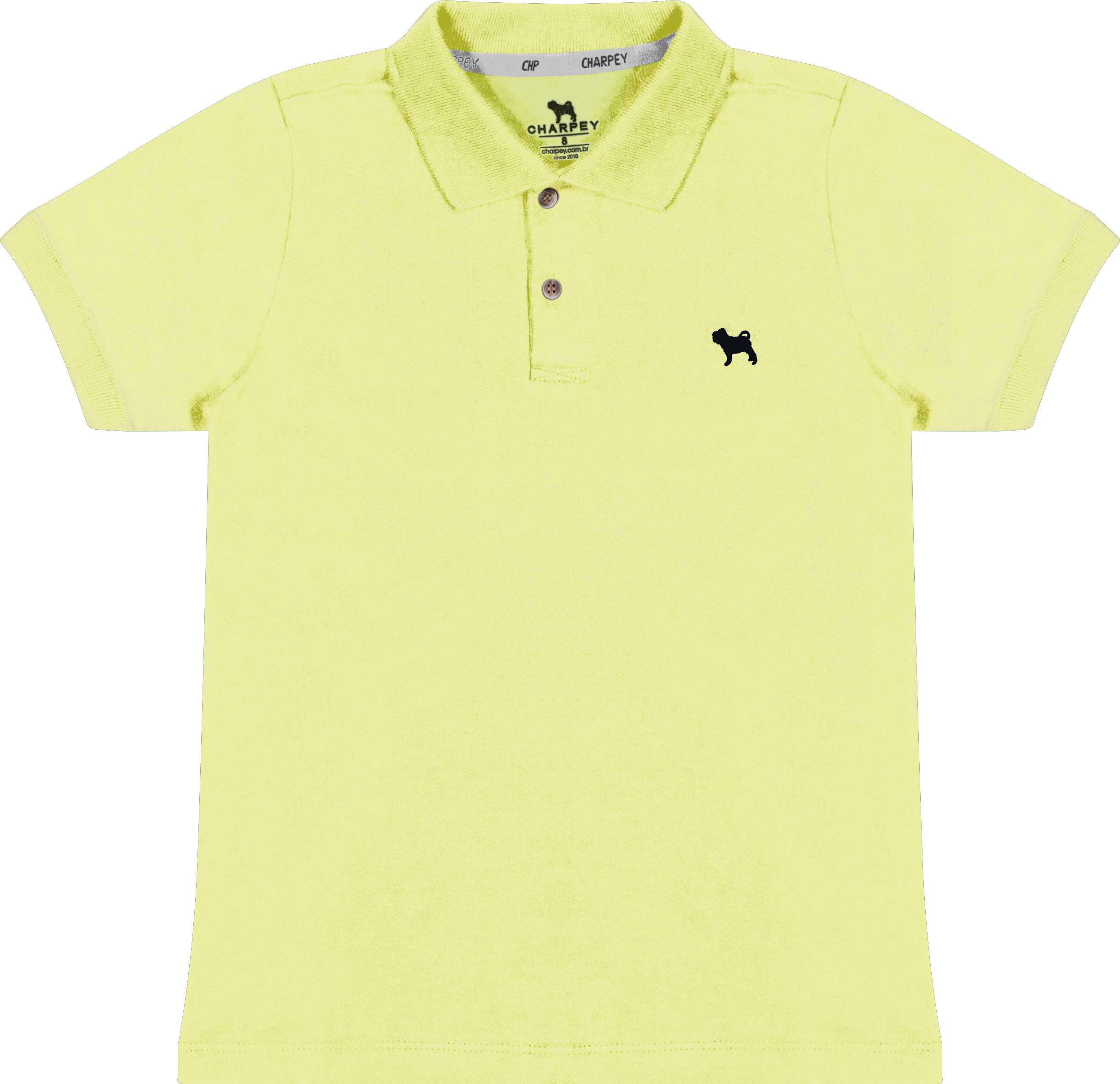 Camisa Pólo em Suedine   Charpey