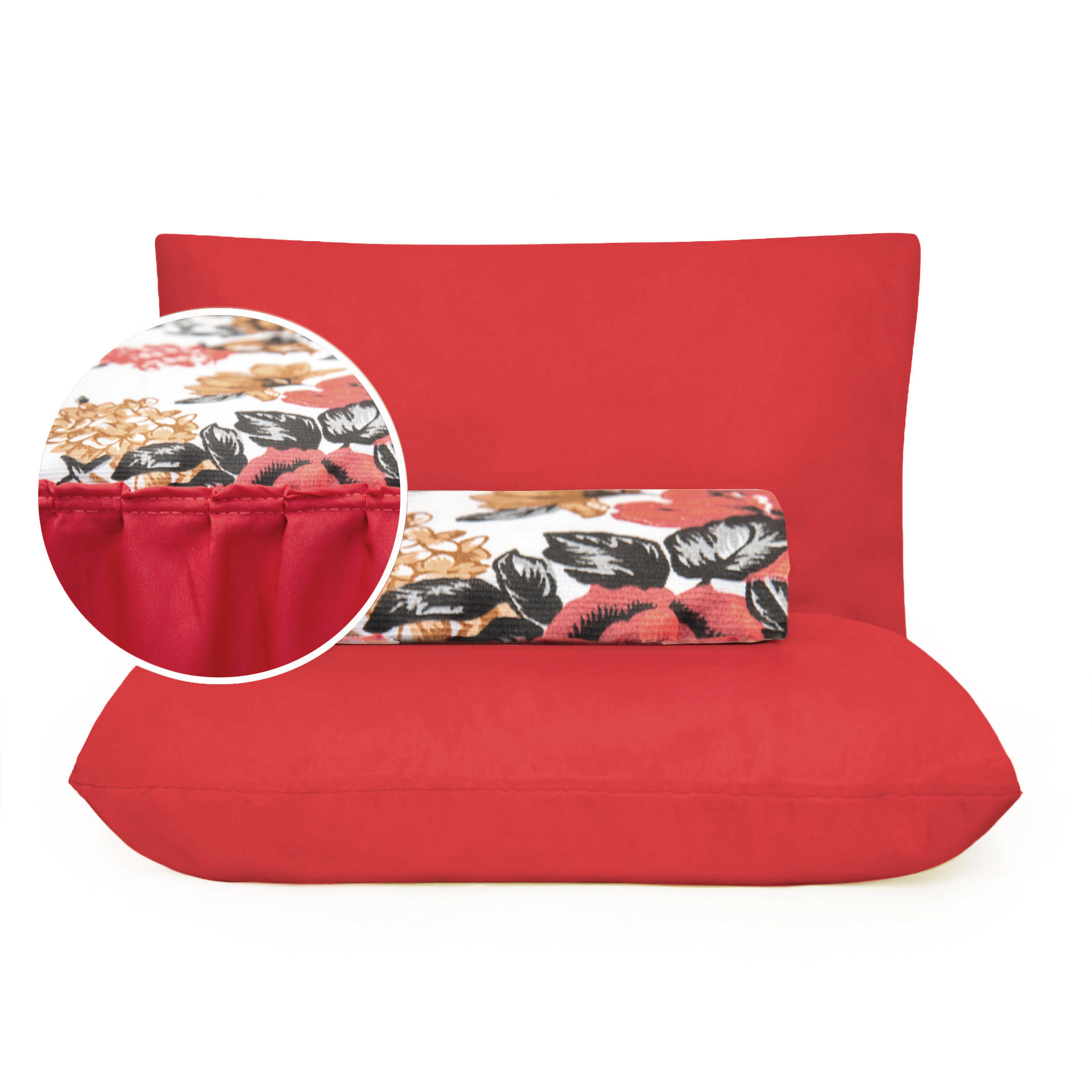 Colcha Estampada Casal 03 Peças Varias Cores