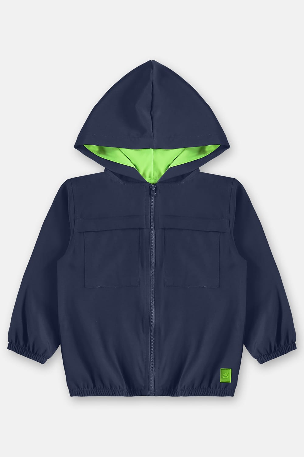 Jaqueta Corta Vento Infantil Masculina (Azul Marinho) Up Baby