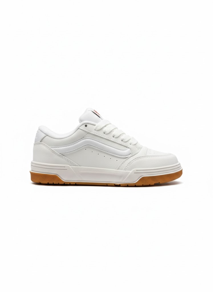 TÊNIS VANS HYLANE - Branco/Caramelo