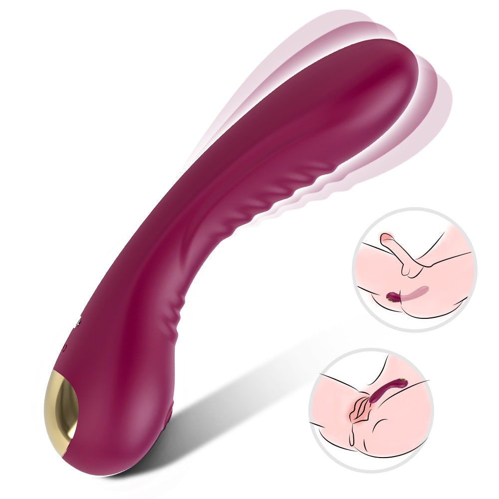 Vibrador para Ponto G Recarregável com 9 Modos de Vibração - USK