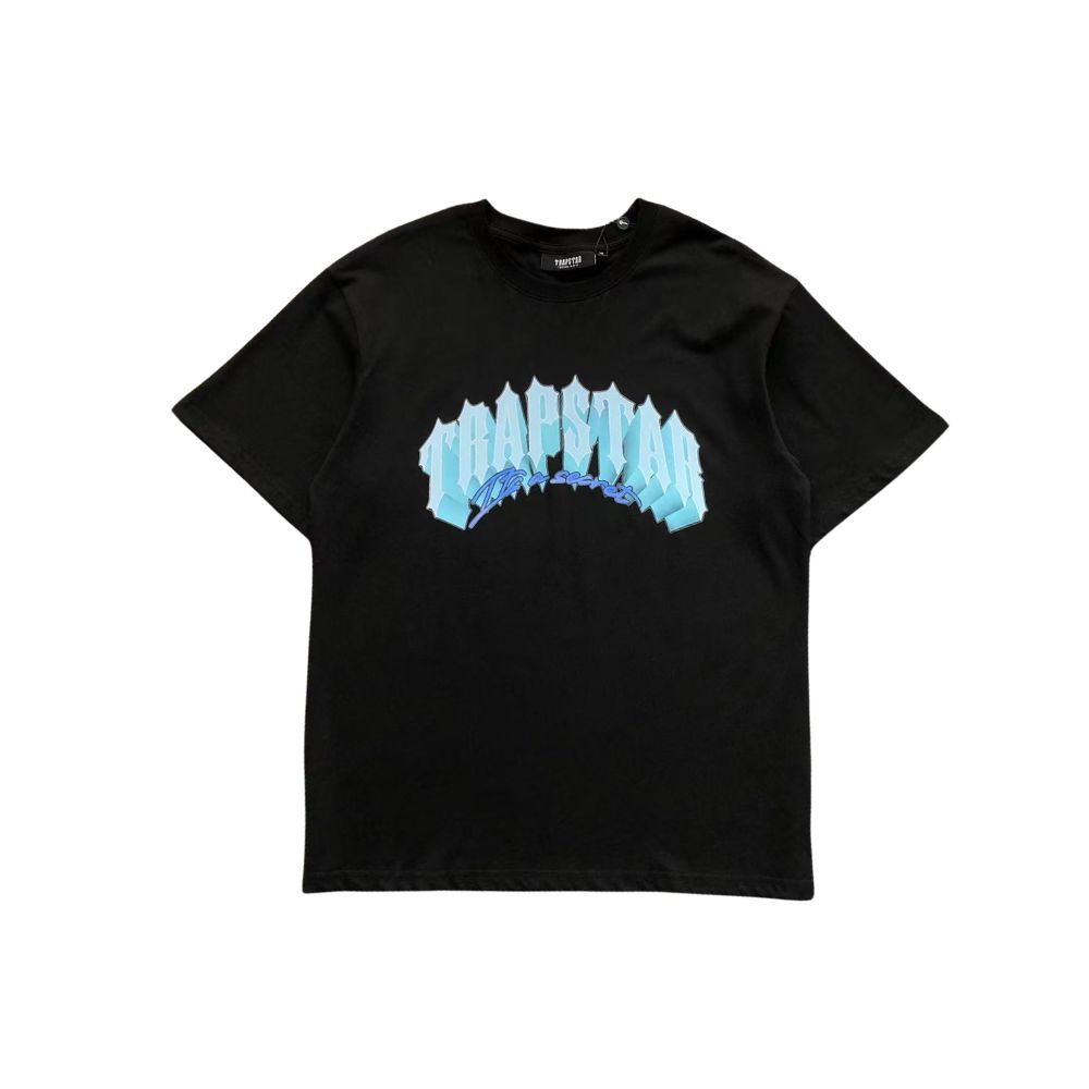 CAMISETA TRAPSTAR REMERA ICE LOGO BLACK