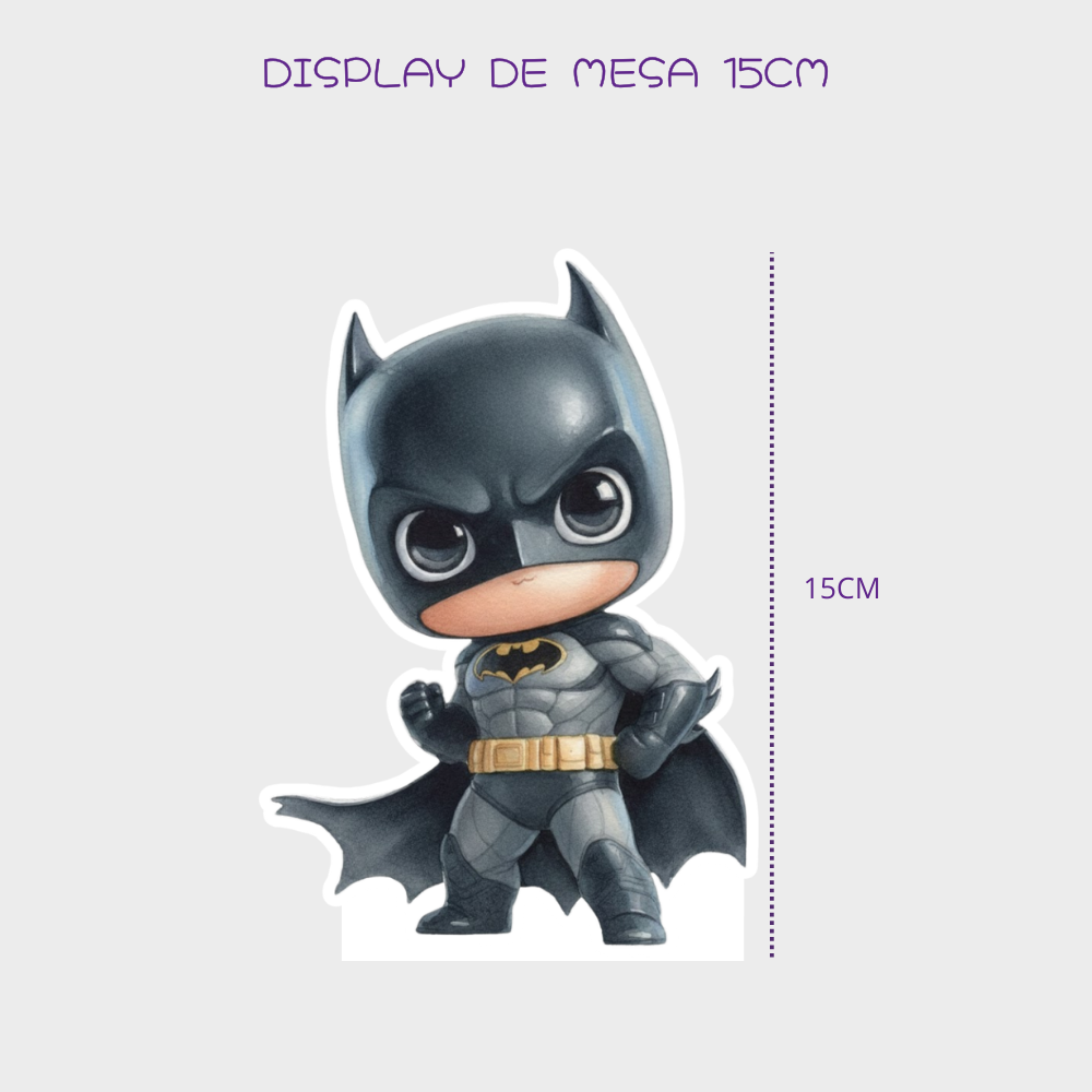 DISPLAY MESA 15 CM BATMAN - BATMAN