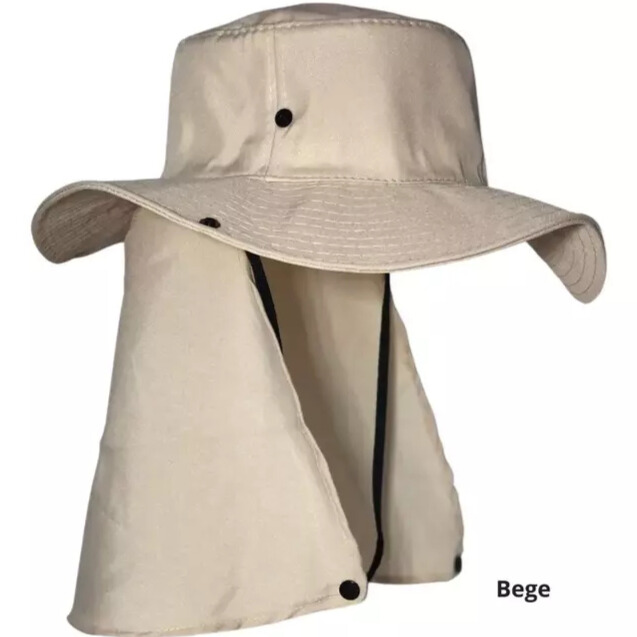 Chapéu Pescador Australiano Boné Pesca Proteção Pescoço Sol Chapéu Pescado Camping Australiano