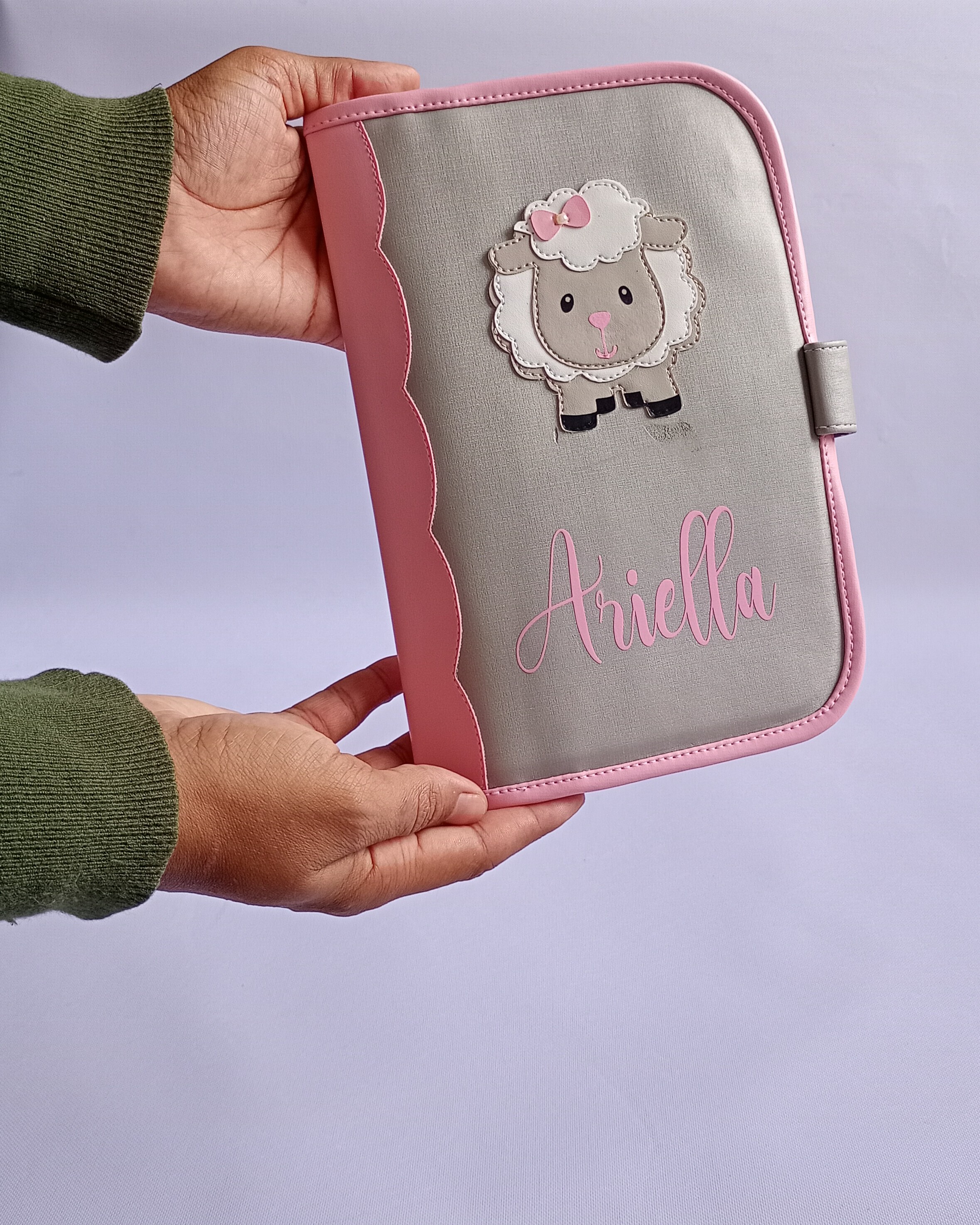 Capa para caderneta de vacinação Ovelha