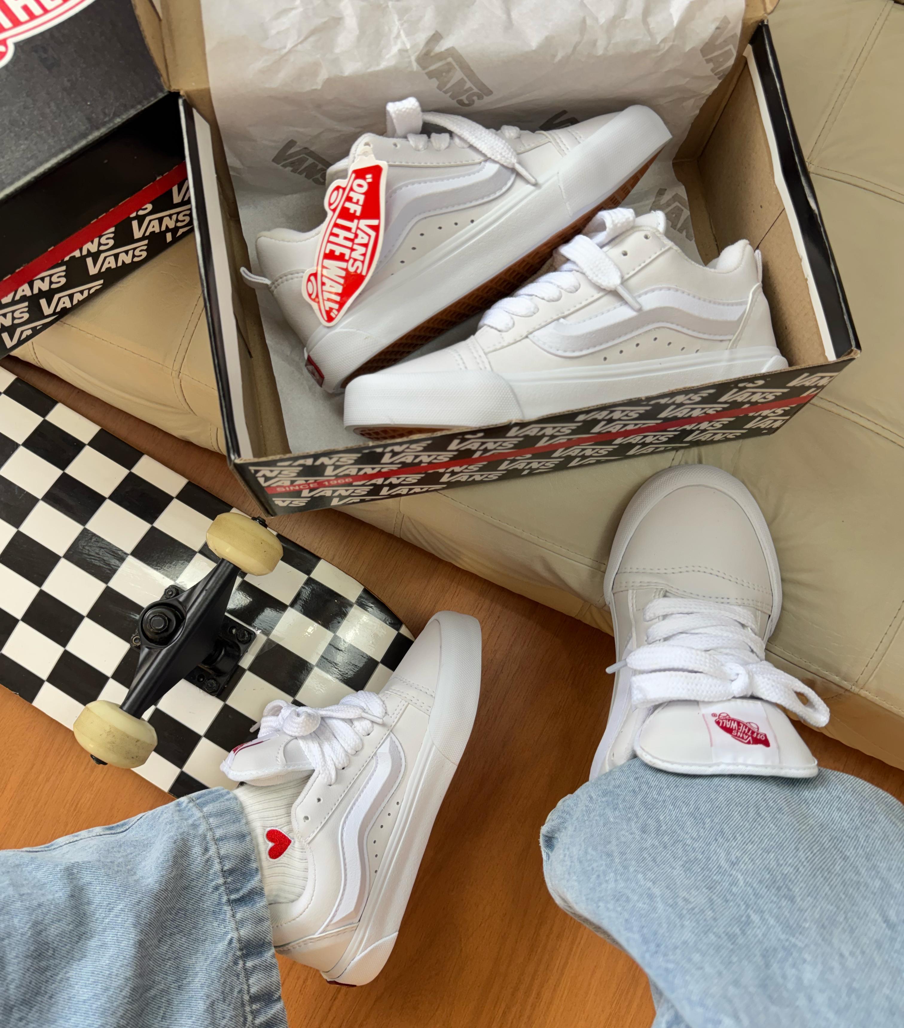 Vans Old Knu - Branco/Off