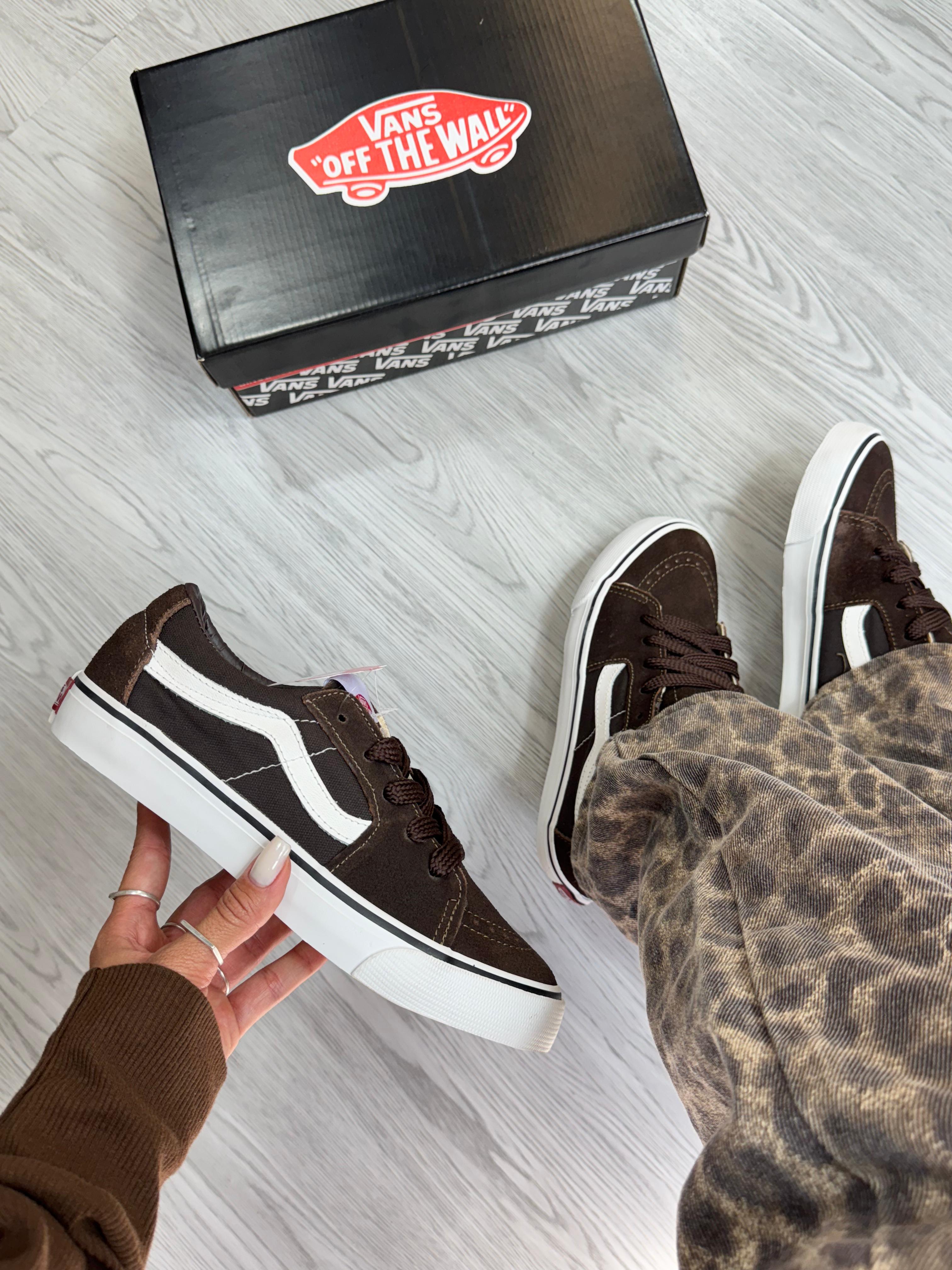 Vans SK8-Low Cano Baixo - Café