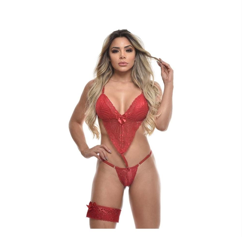 Body Luana Rendado Com Persex GG