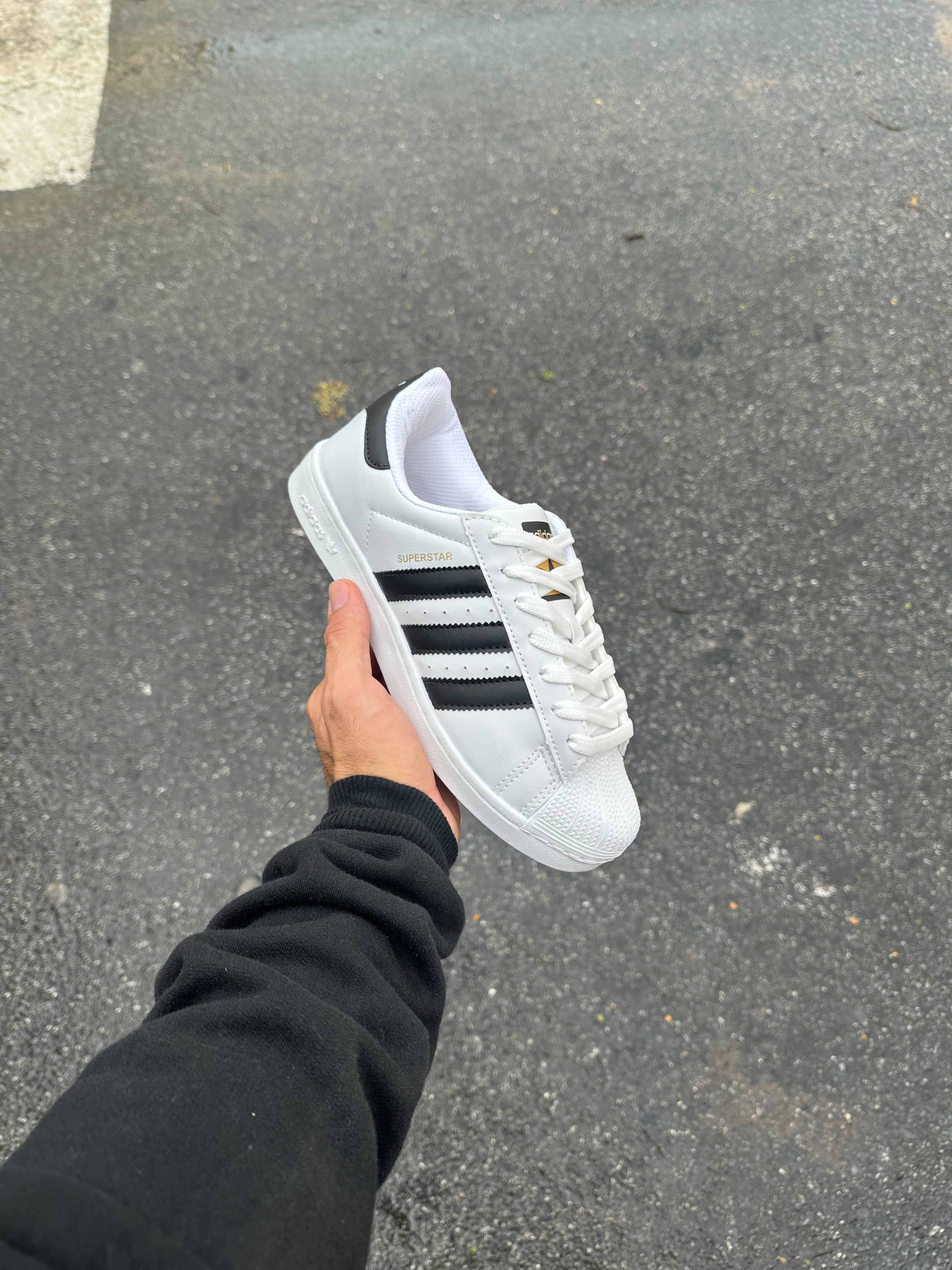 Adidas Superstar - Branco/Preto