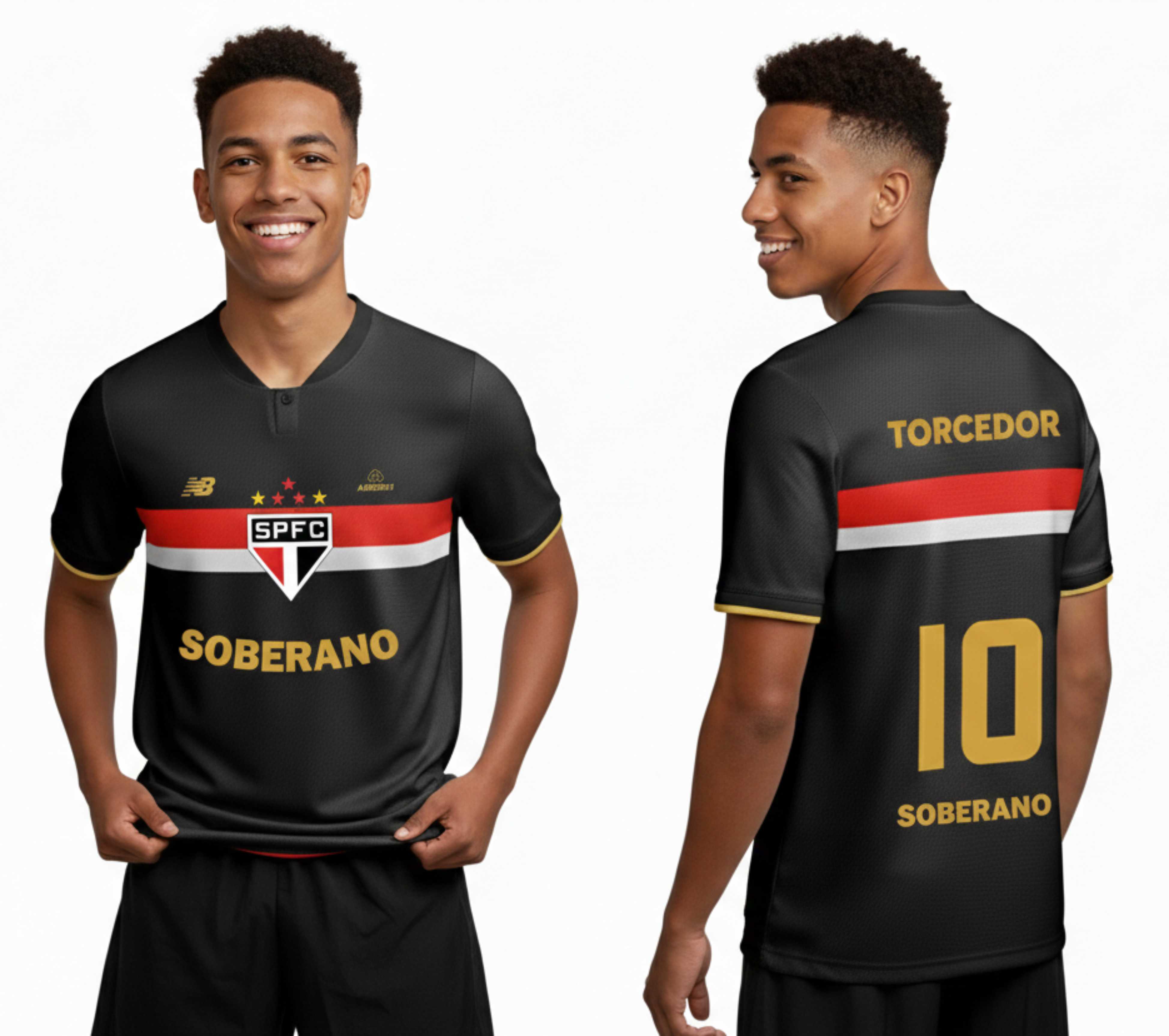 Ref 84 Camiseta Torcida Soberano Augustinópolis 2026