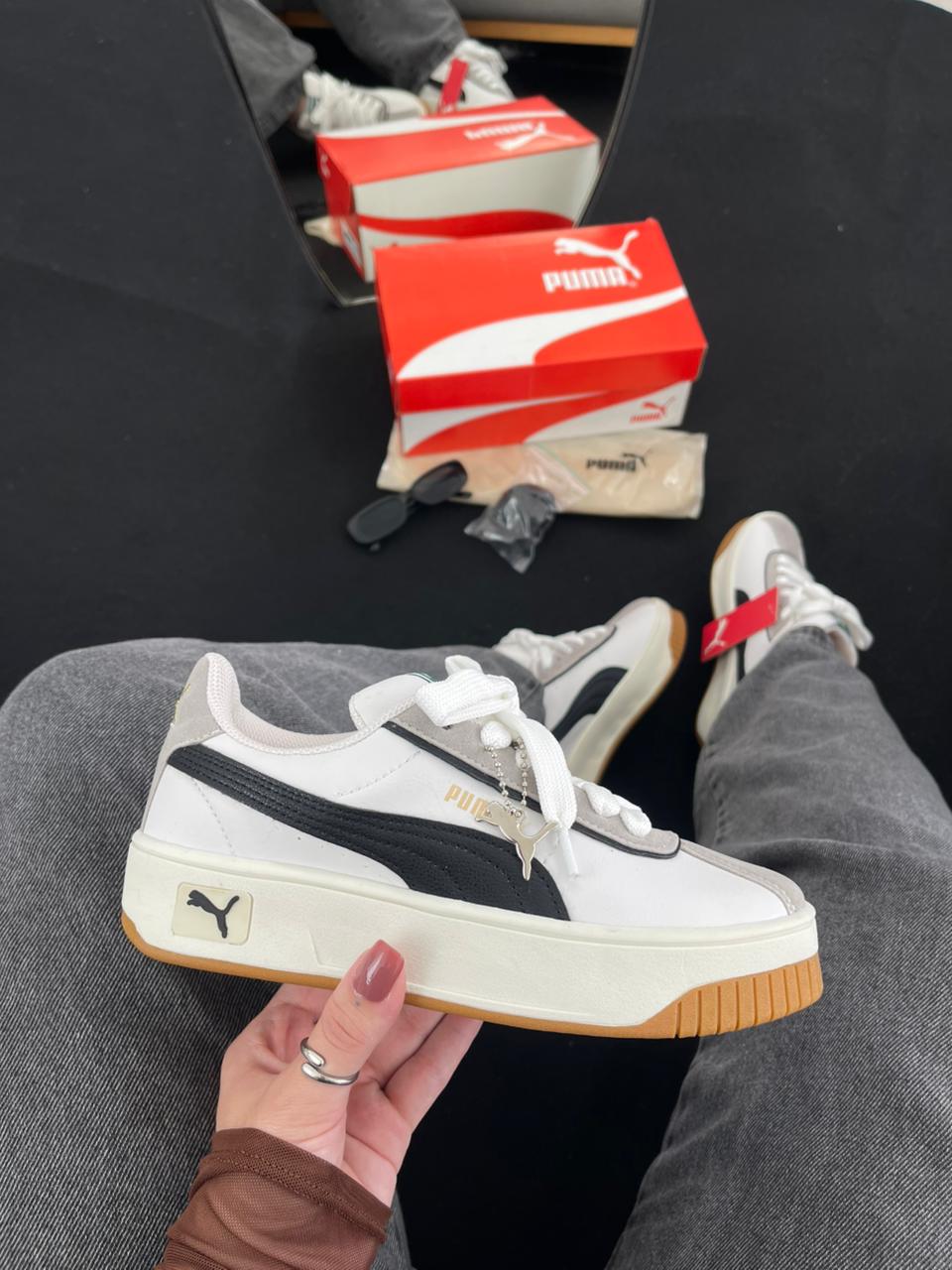 Puma Cort - Marfim/Preto