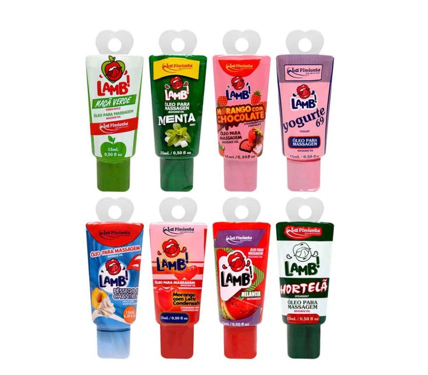 Lamb Óleo Para Massagem Beijável 15Ml