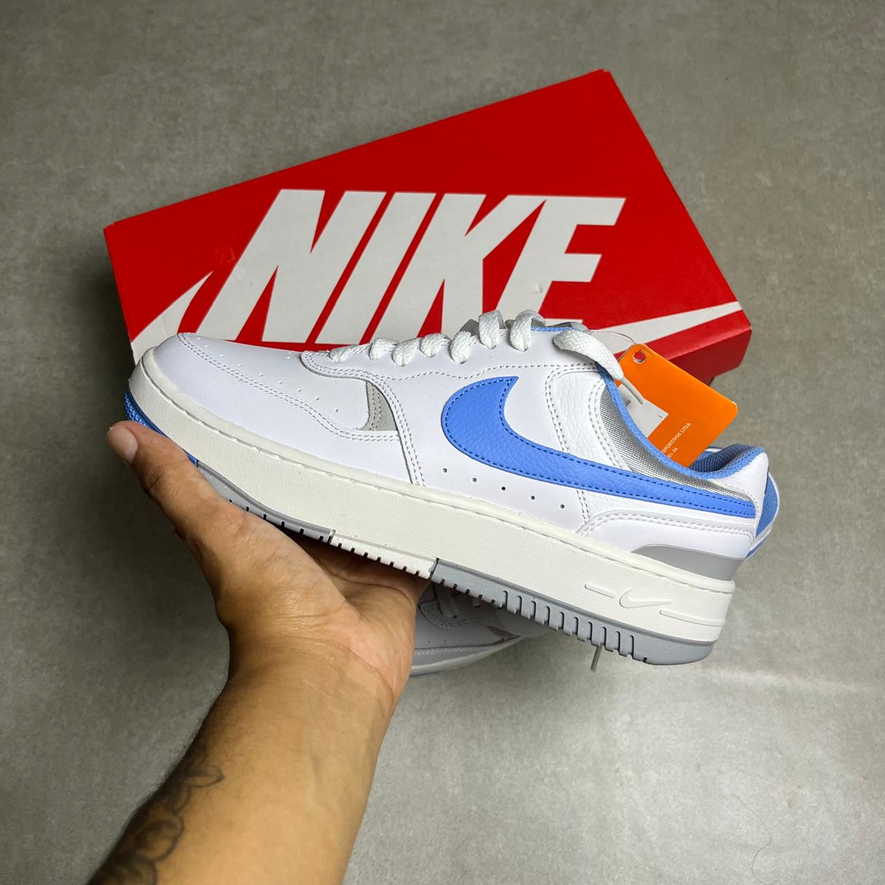 Tênis Nike Gamma Force (Branco+Azul)