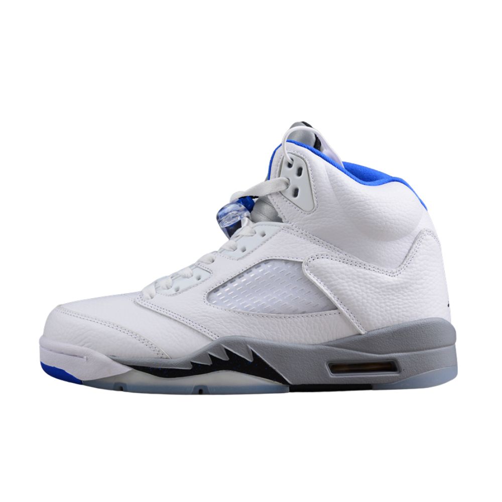 AIR JORDAN 5 STEALTH WHITE BLUE