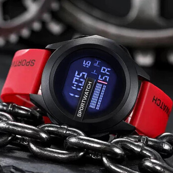 Relógio Esportivo D50 M À Prova De Choque Com Caixa De Resina E Pulseira Antiderrapante   Treinamento Ao Ar Livre De V