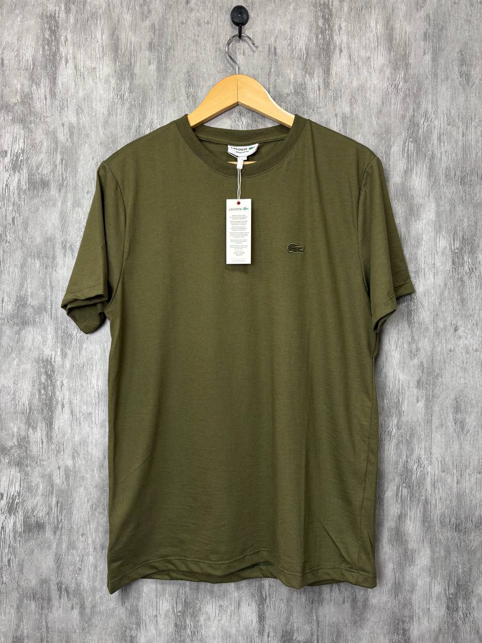 CAMISETA LACOSTE BASIC GREEN