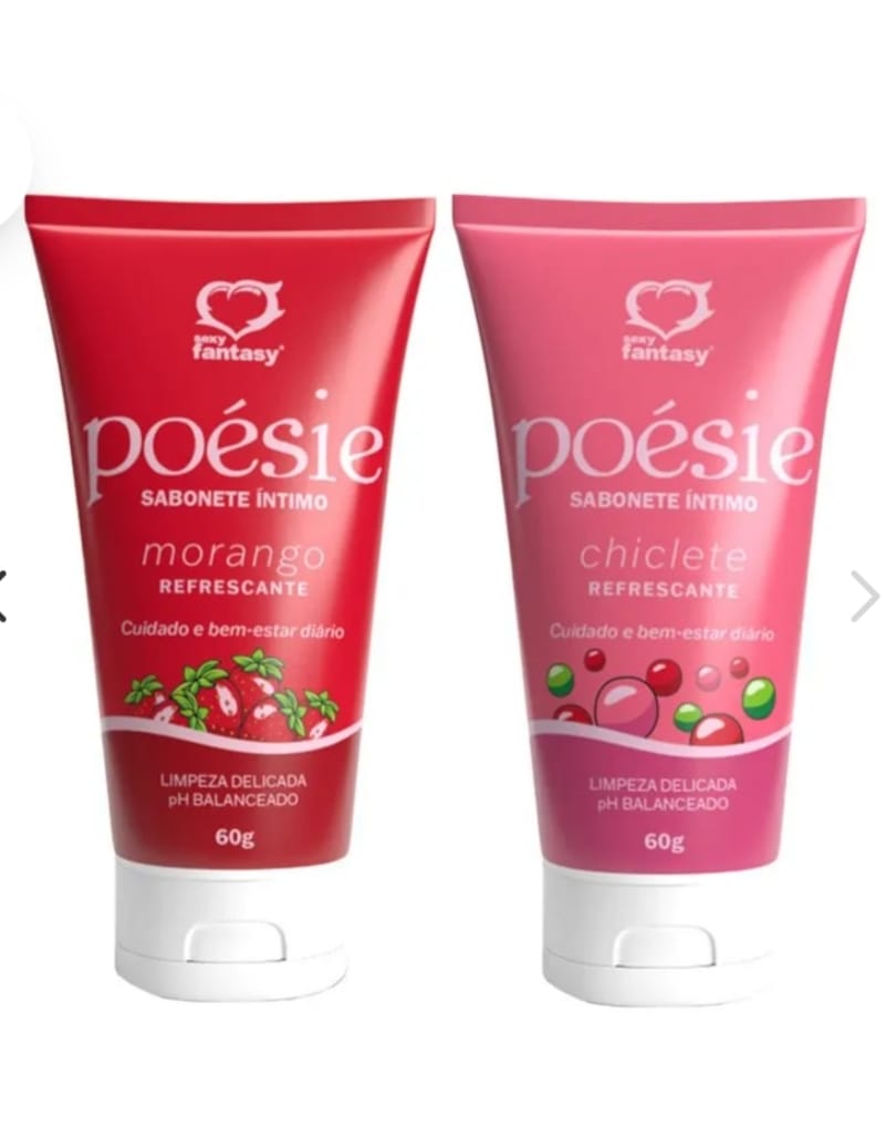 Sabonete Íntimo Refrescante Poésie 60g Sexy Fantasy