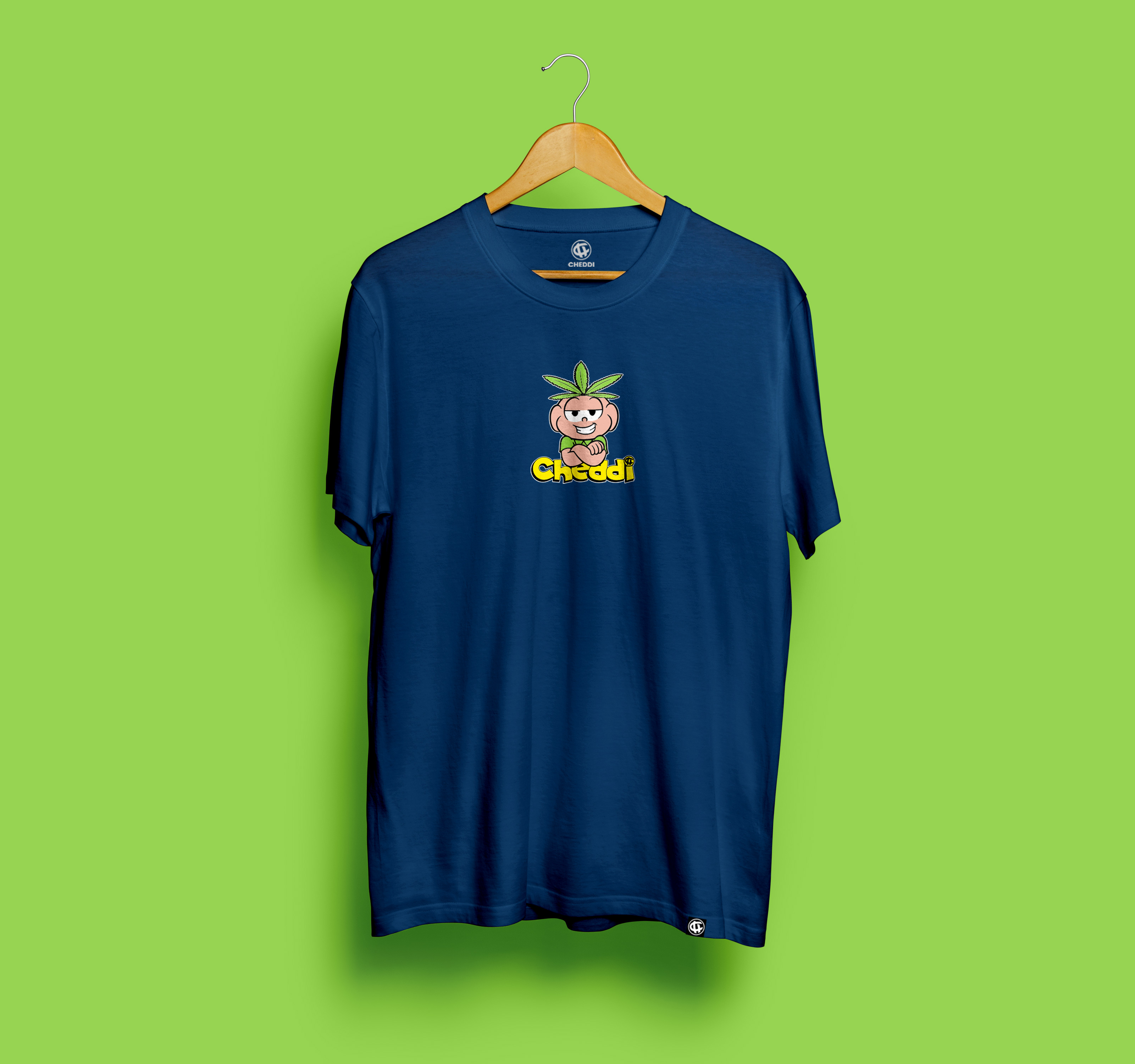 CAMISETA CEBOLINHA BRISADO MARINHO