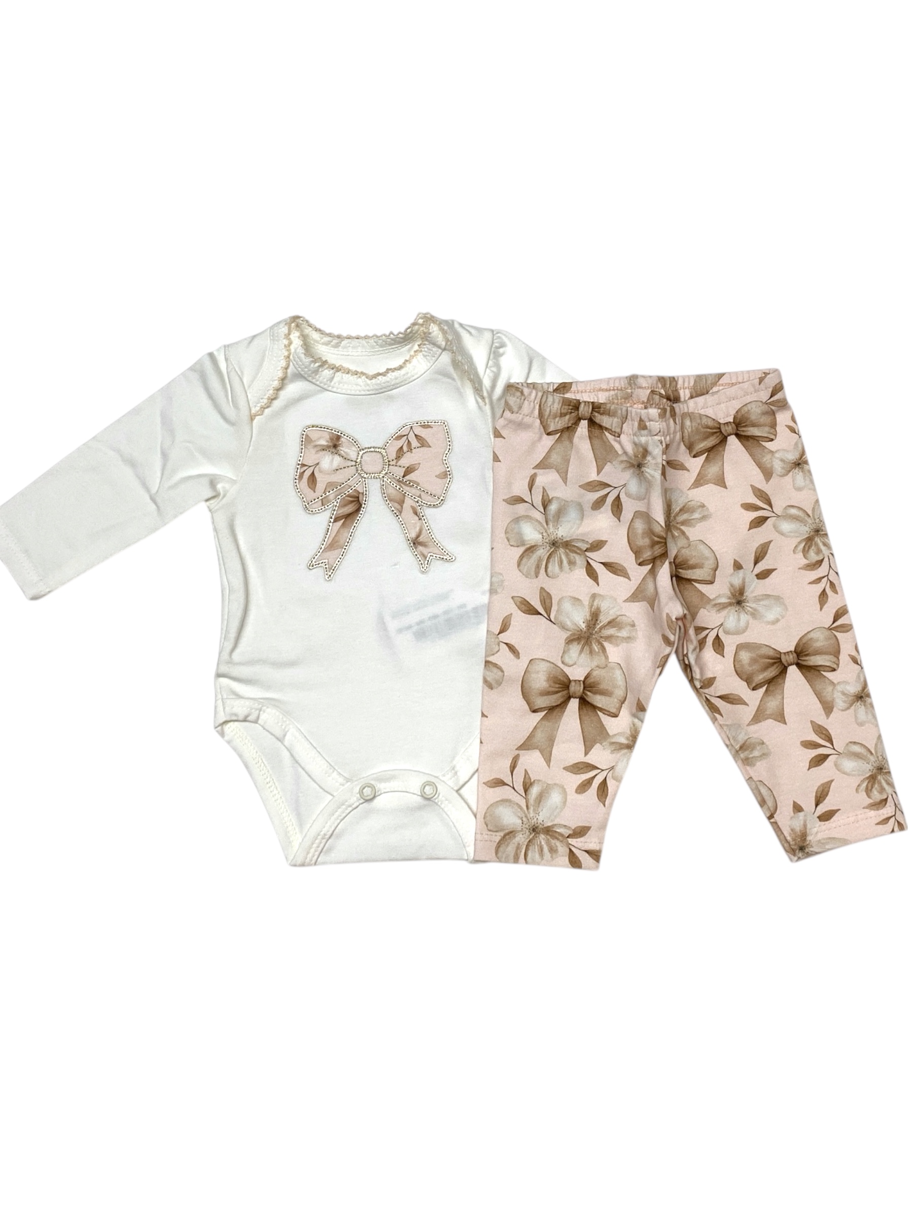 CONJUNTO FEMININO OFF WHITE 1 11 0103 LAÇO MILON