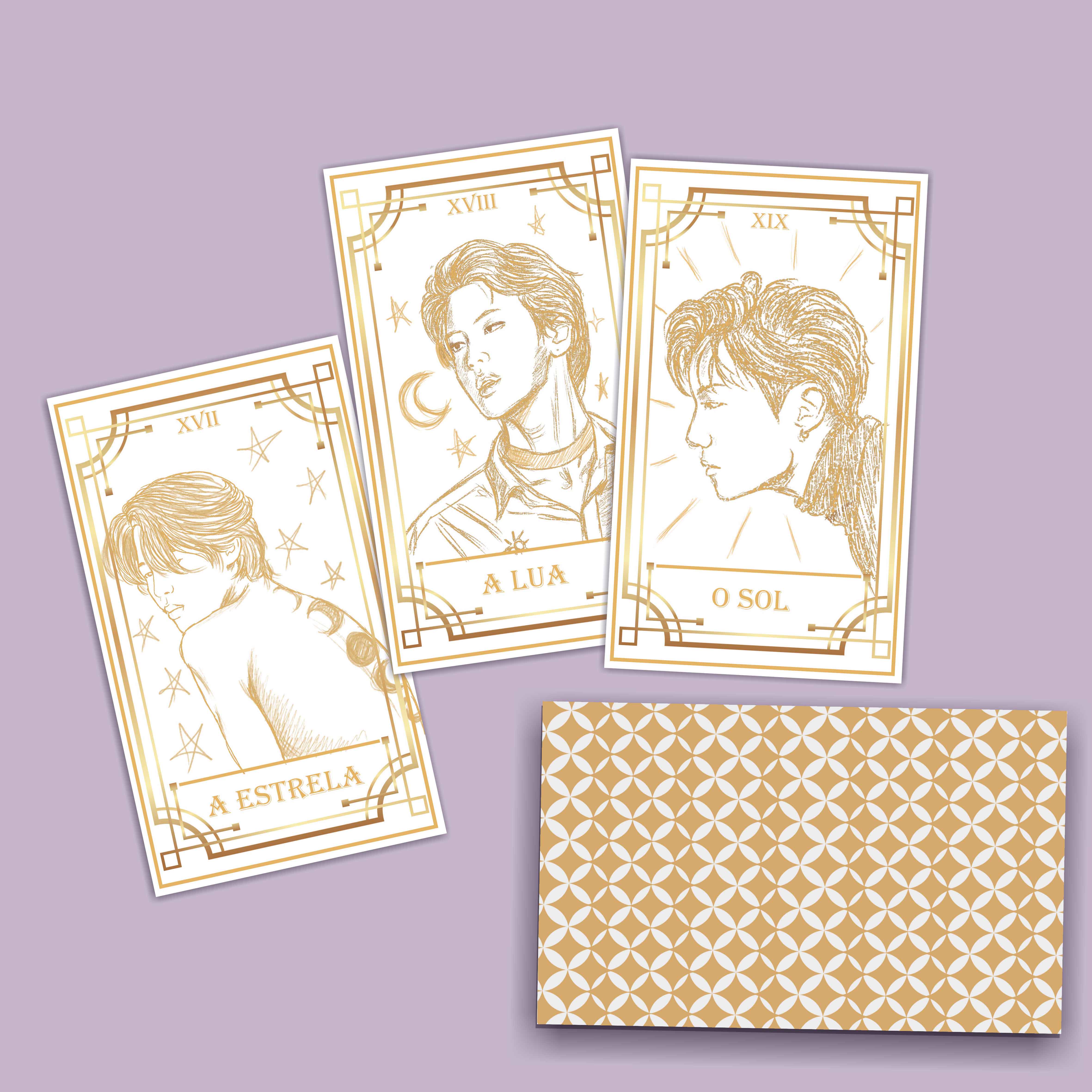 PRÉ-VENDA LIMITADA - Tarot BTS Magic Shop: Arcanos Maiores