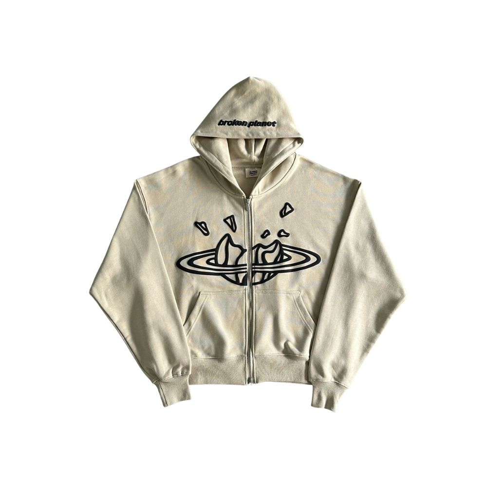 MOLETOM BROKEN PLANET BONE WHITE