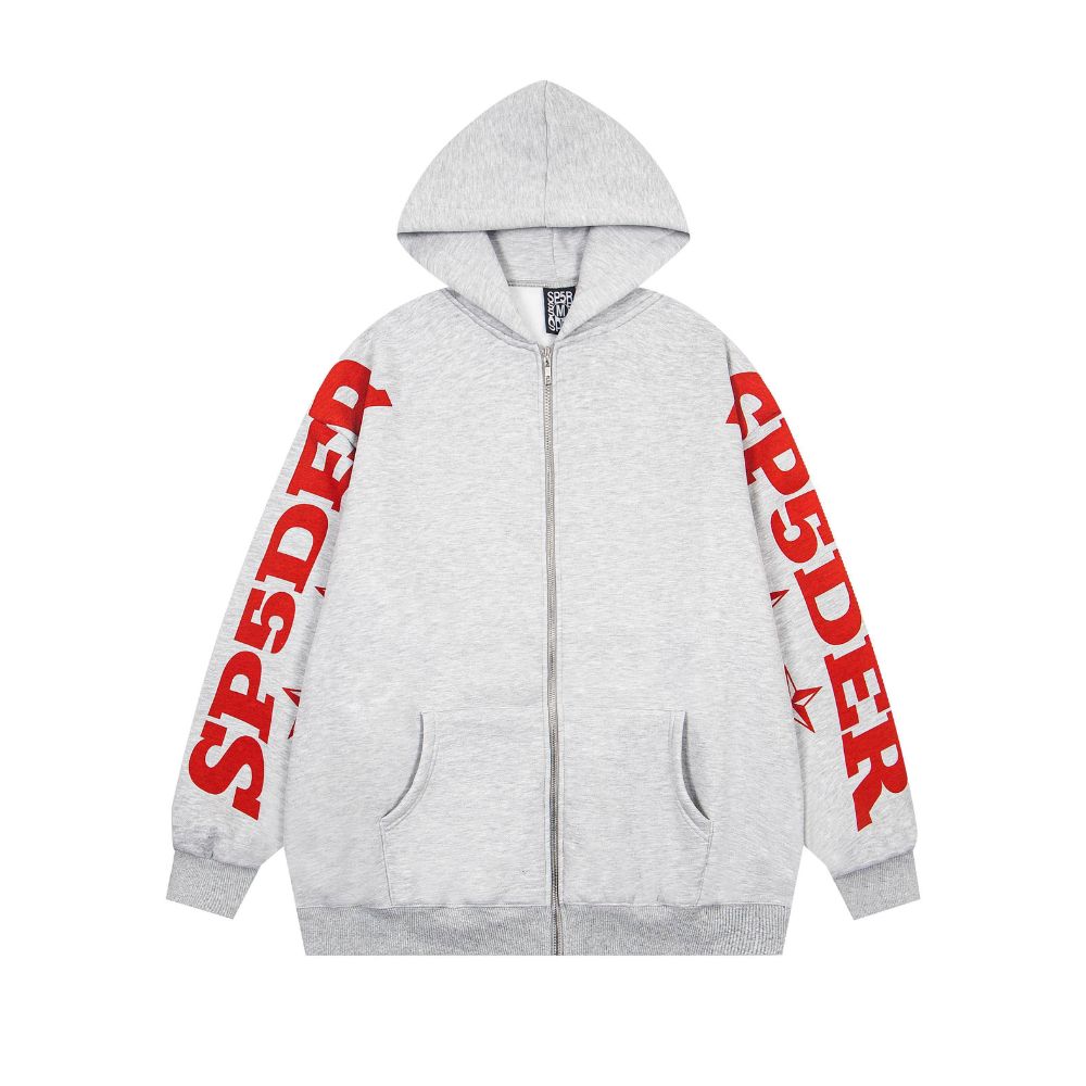 MOLETOM SP5DER HEATHER GREY