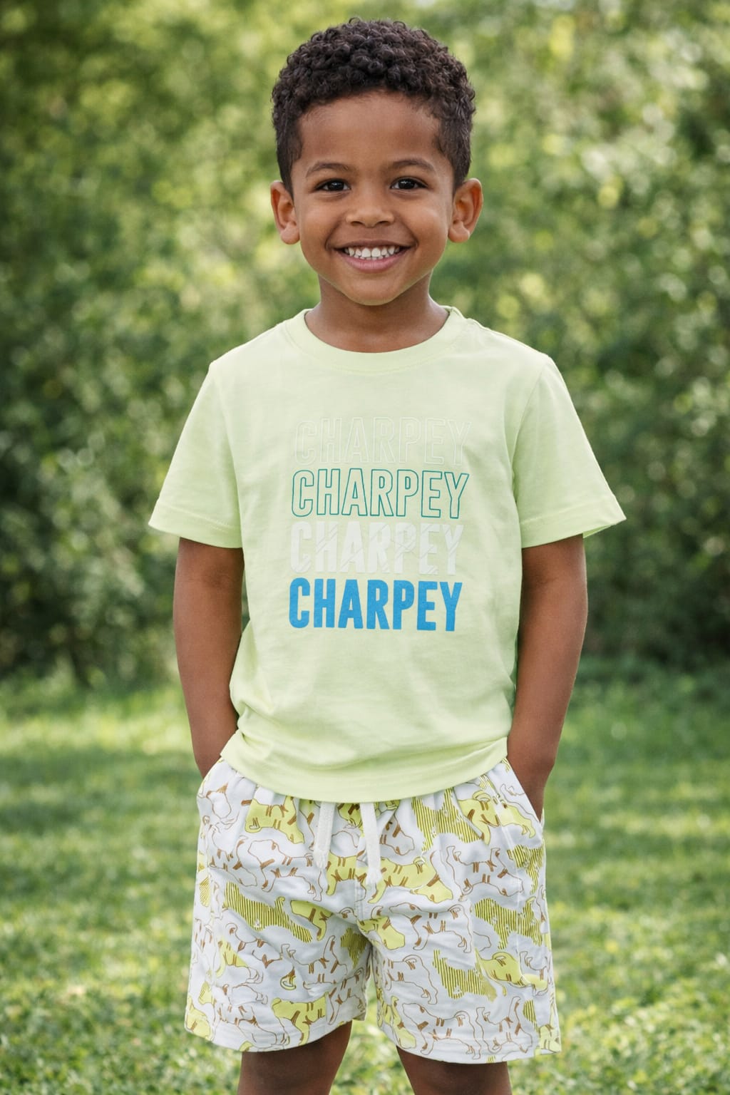 Conjunto Estampado Menino Charpey