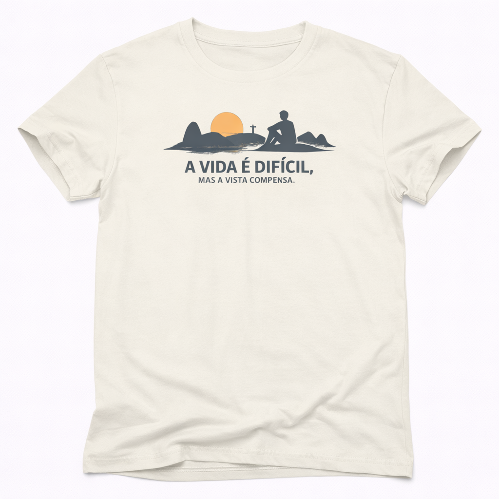 T-Shirt Unissex _ A Vista Compensa