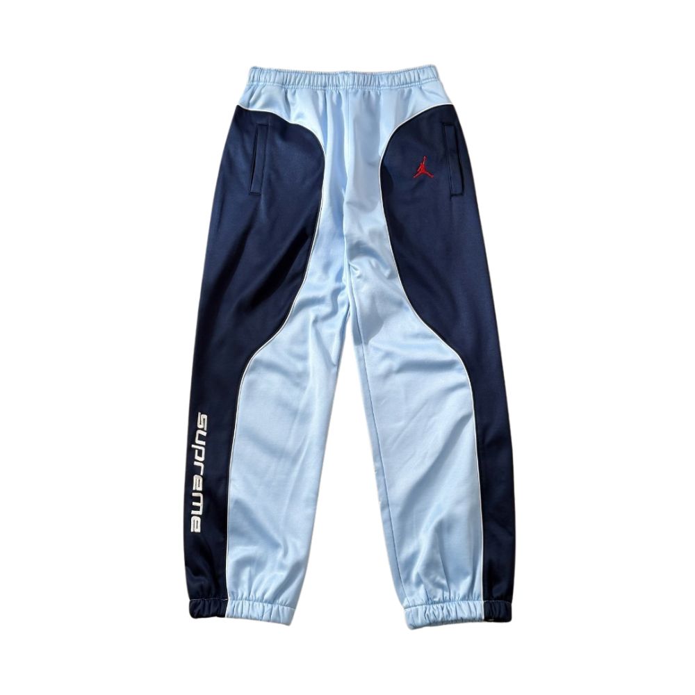 CALÇA SUPREME x JORDAN TRICOT TRACK BLUE