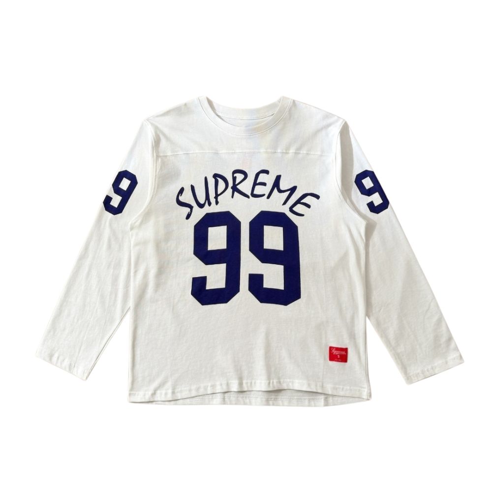 MOLETOM SUPREME 99 L/S FOOTBALL WHITE