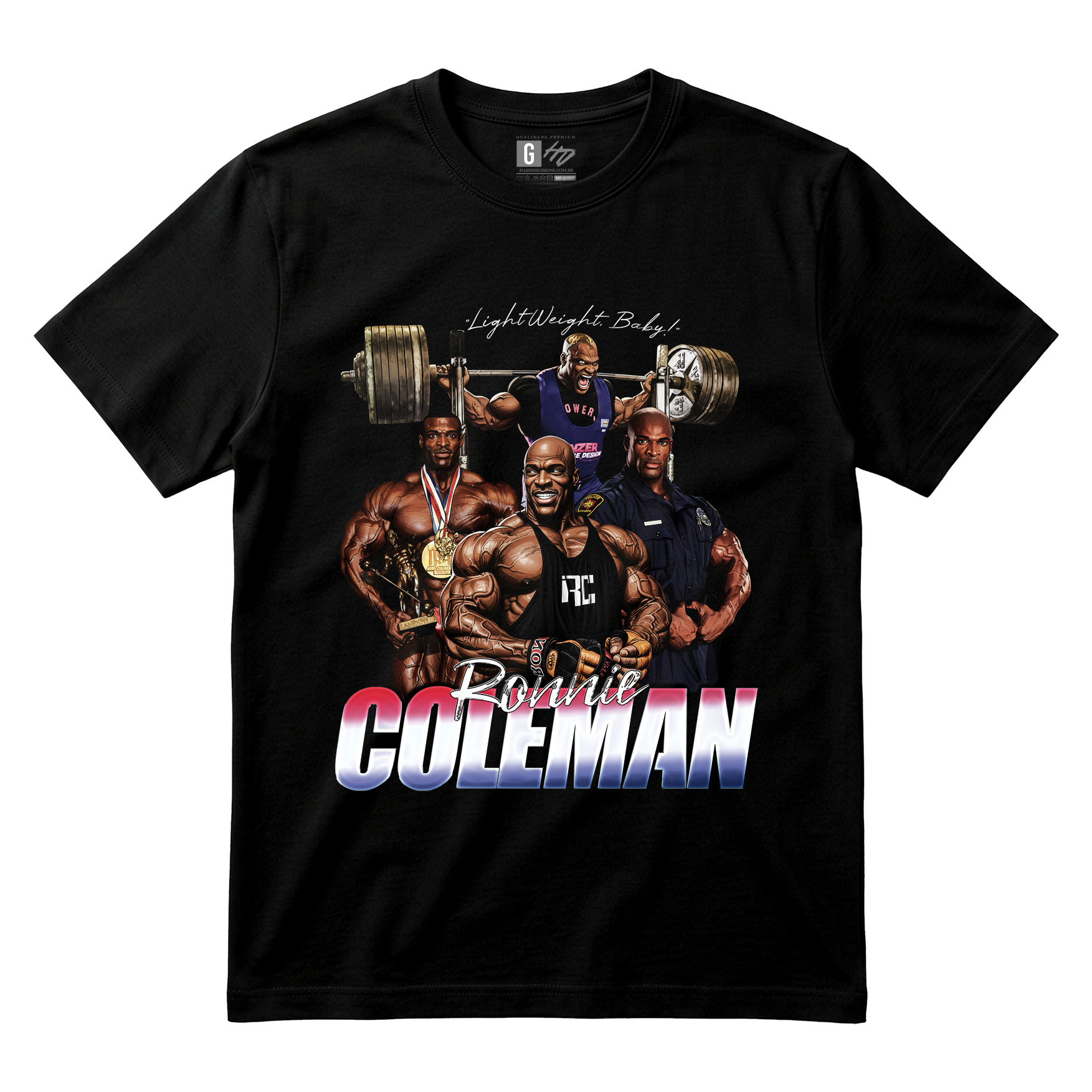 RONNIE COLEMAN - CAMISETA PADRÃO
