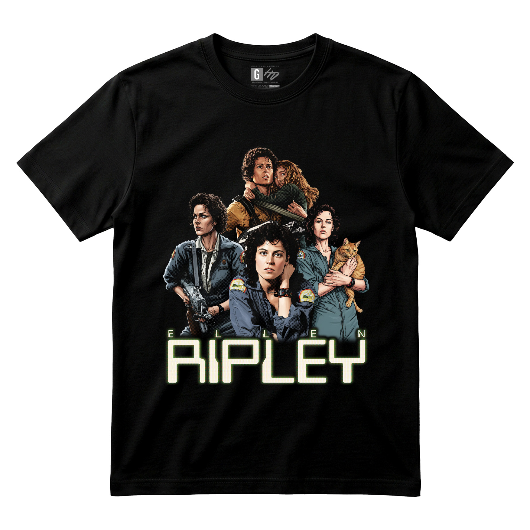 ELLEN RIPLEY - CAMISETA PADRÃO