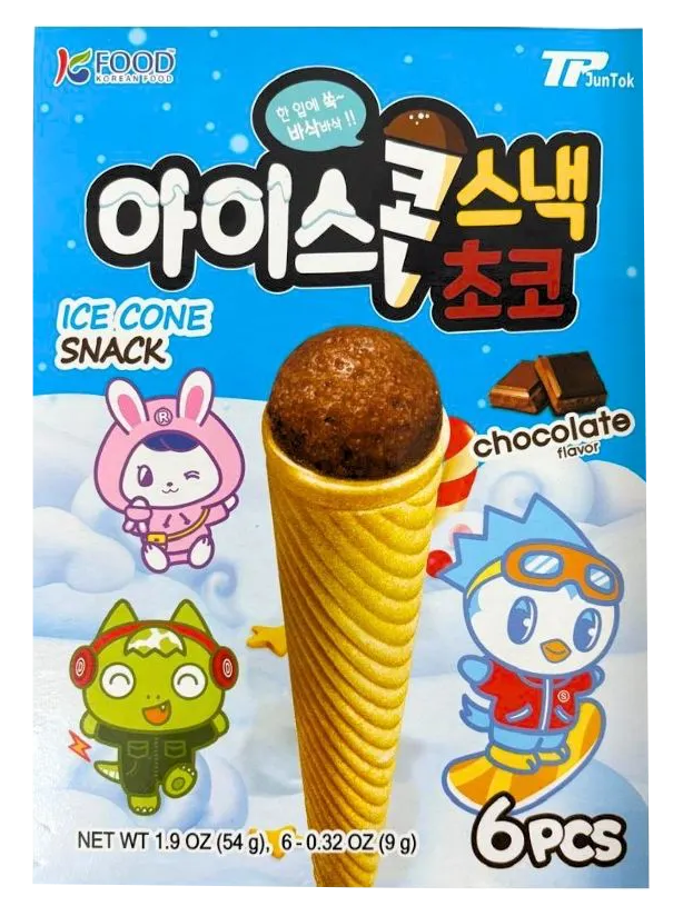 Biscoito Formato de Sorvete Chocolate