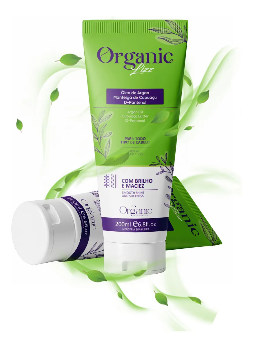 Organic Lizz Original: Progressiva Sem Formol e Liso Espelhado