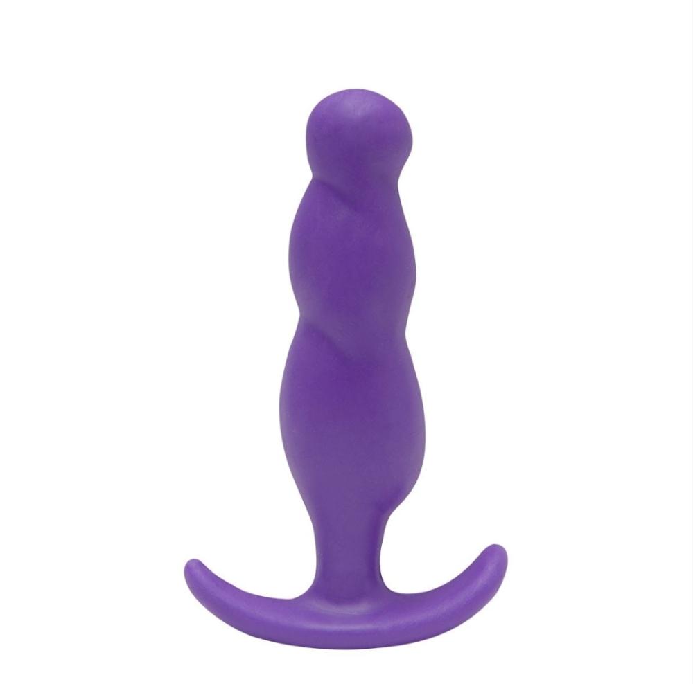 Plugs Em Silicone Modelos Variados Roxo/Pink