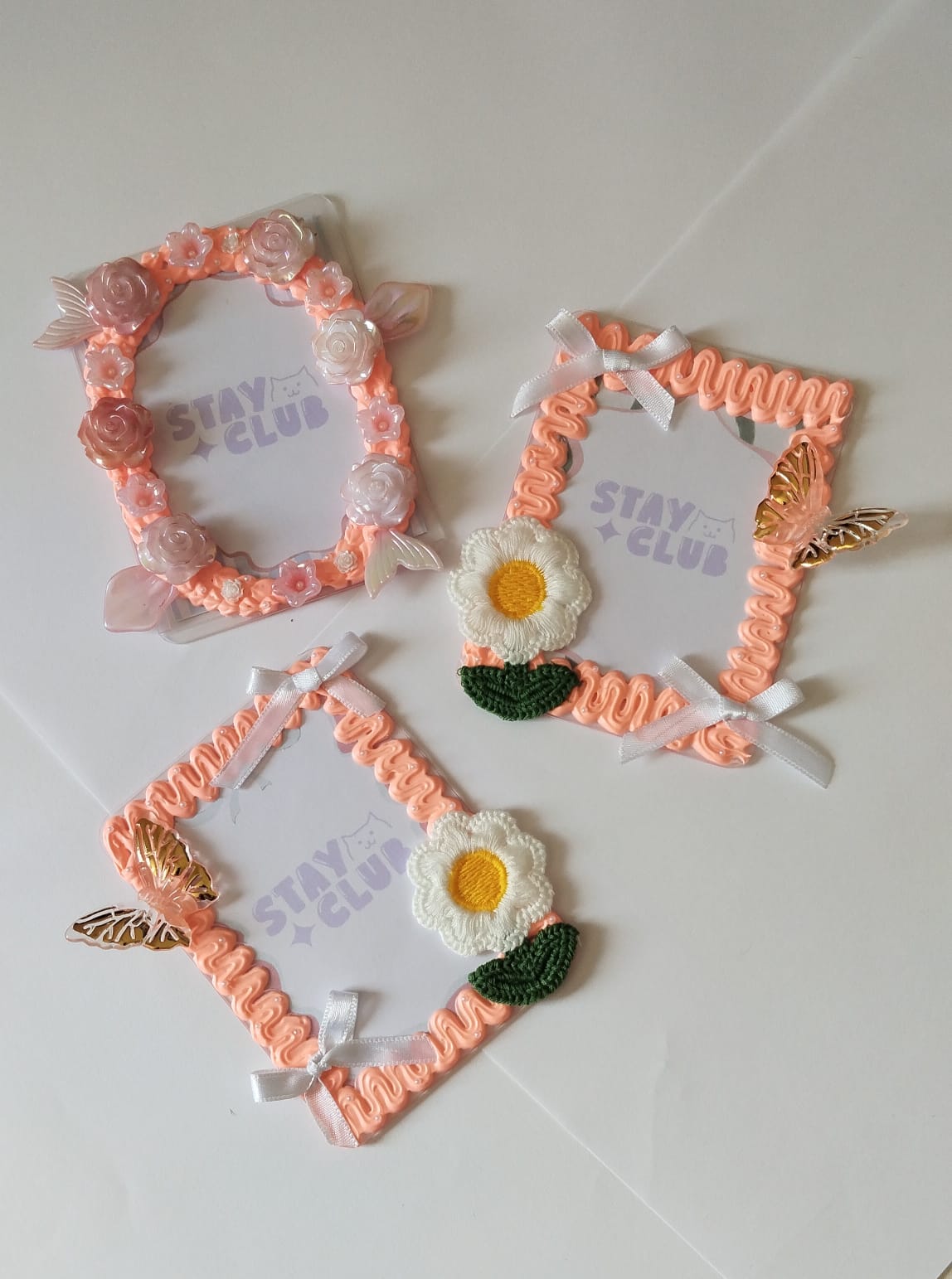 Toploader Decorado Decoden para Photocard com Apliques