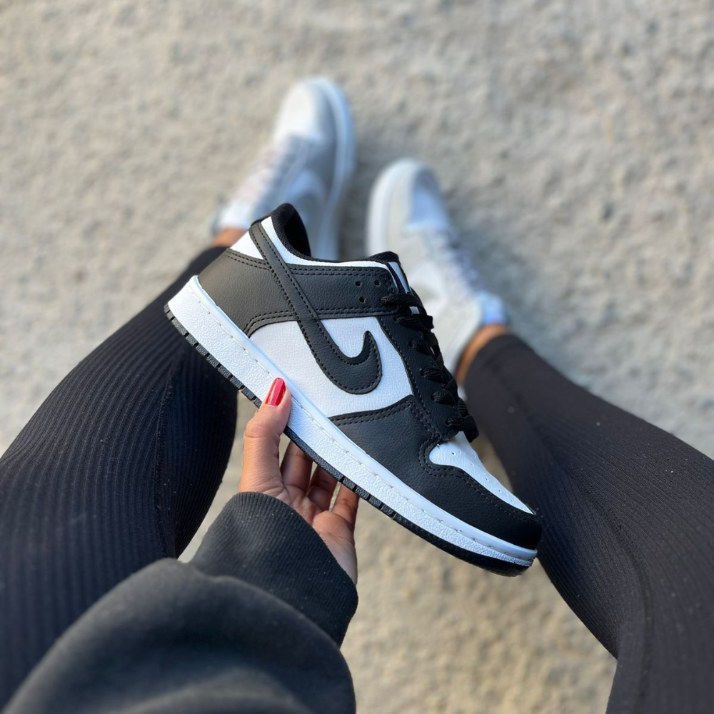 Dunk Low Pro preto e branco