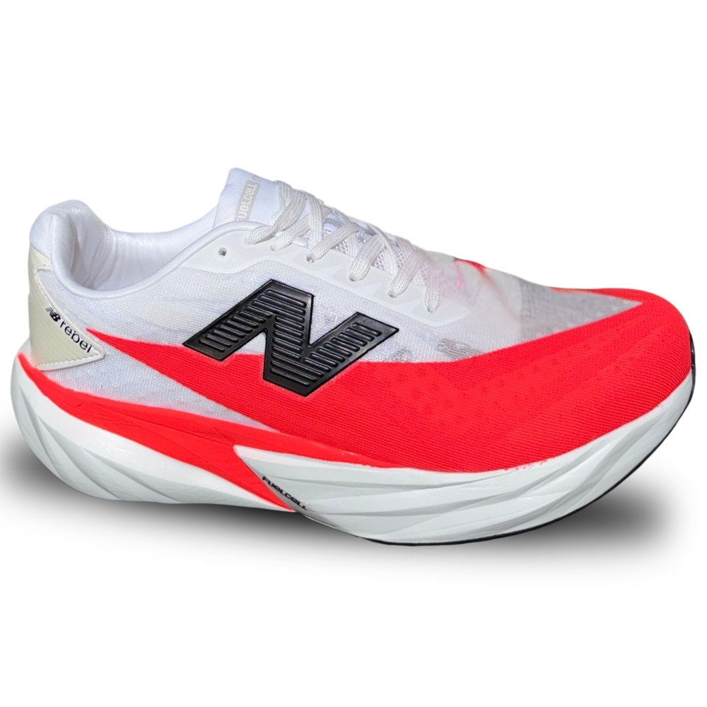 New Balance Fuel Cell Rebel V5 Branco/Laranja