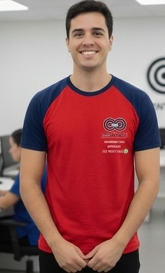 Kit 20 Camisetas Operacionais 2 Cores com Logo no Peito (Bordado) | P ao GG