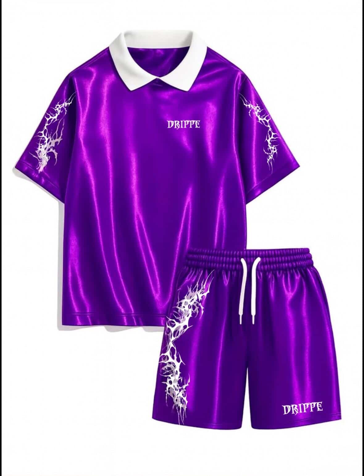 DRIPPE AMETHYST SET