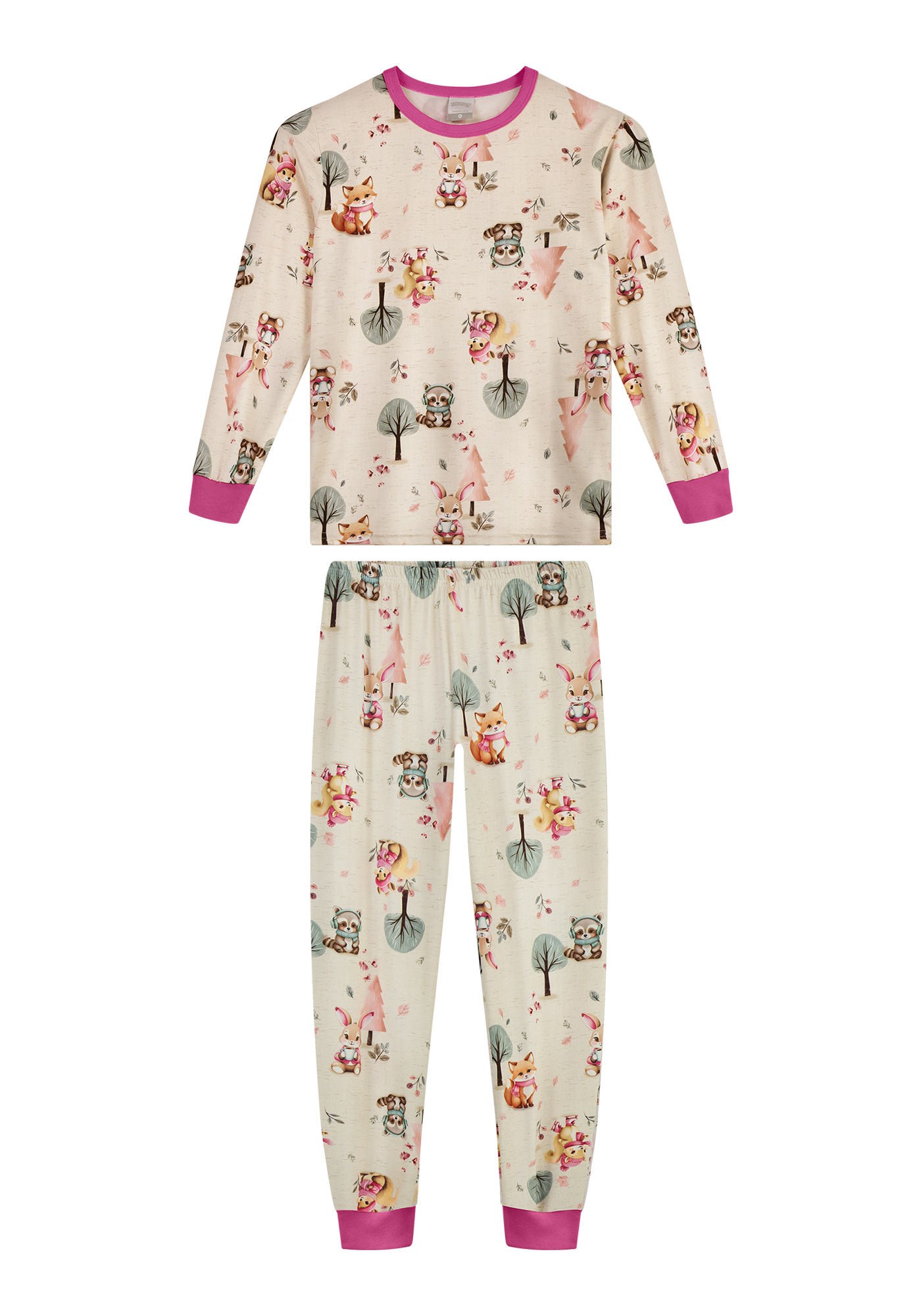 PIJAMA MALHA MODELLI UNISSEX 19587 ALAKAZOO