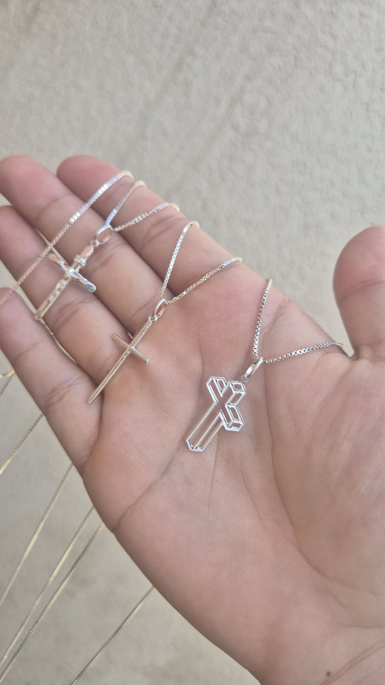 CORRENTE VENEZIANA V22 70CM + PINGENTE DE ESCOLHA