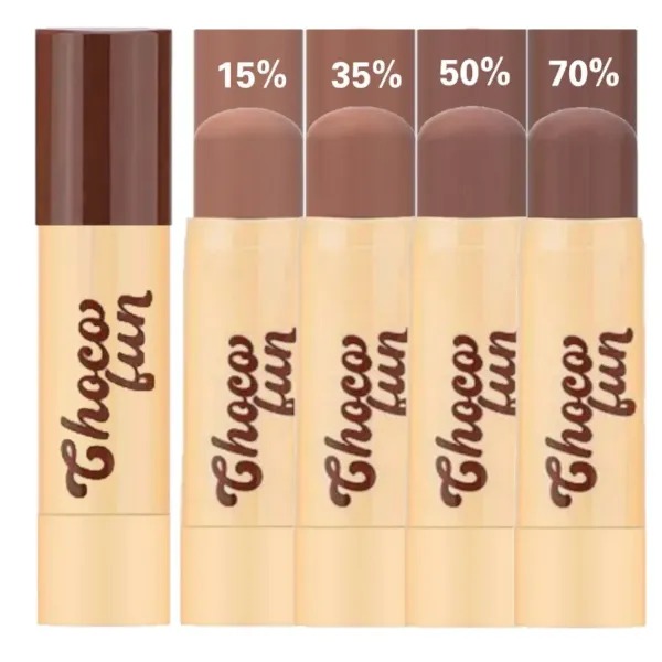 Contorno Stick Choco Fun   Fenzza
