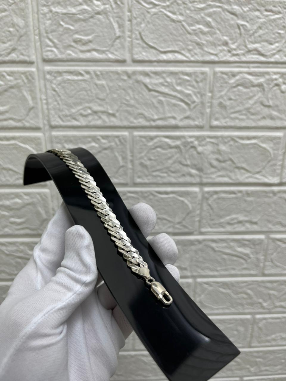 Pulseira Losango Elos Duplos, 11mm