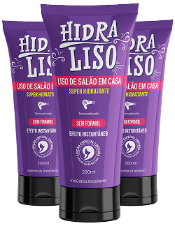 Hidraliso: A Progressiva de Chuveiro Original   Liso de Salão em Casa Sem Formol