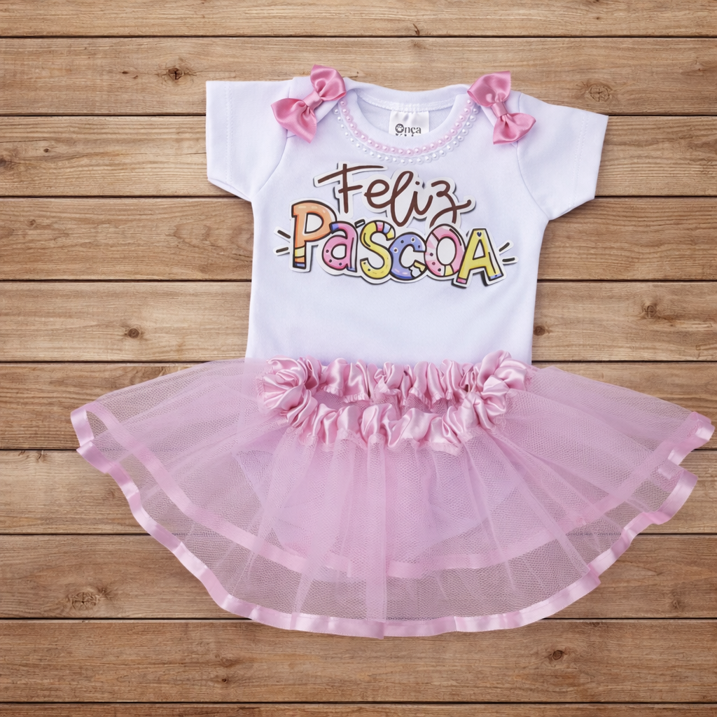 Bodies Minha Feliz Páscoa menina