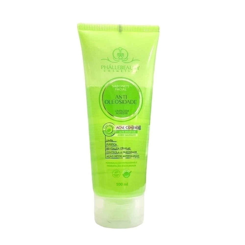 Sabonete Facial Anti Oleosidade   Phallebeauty
